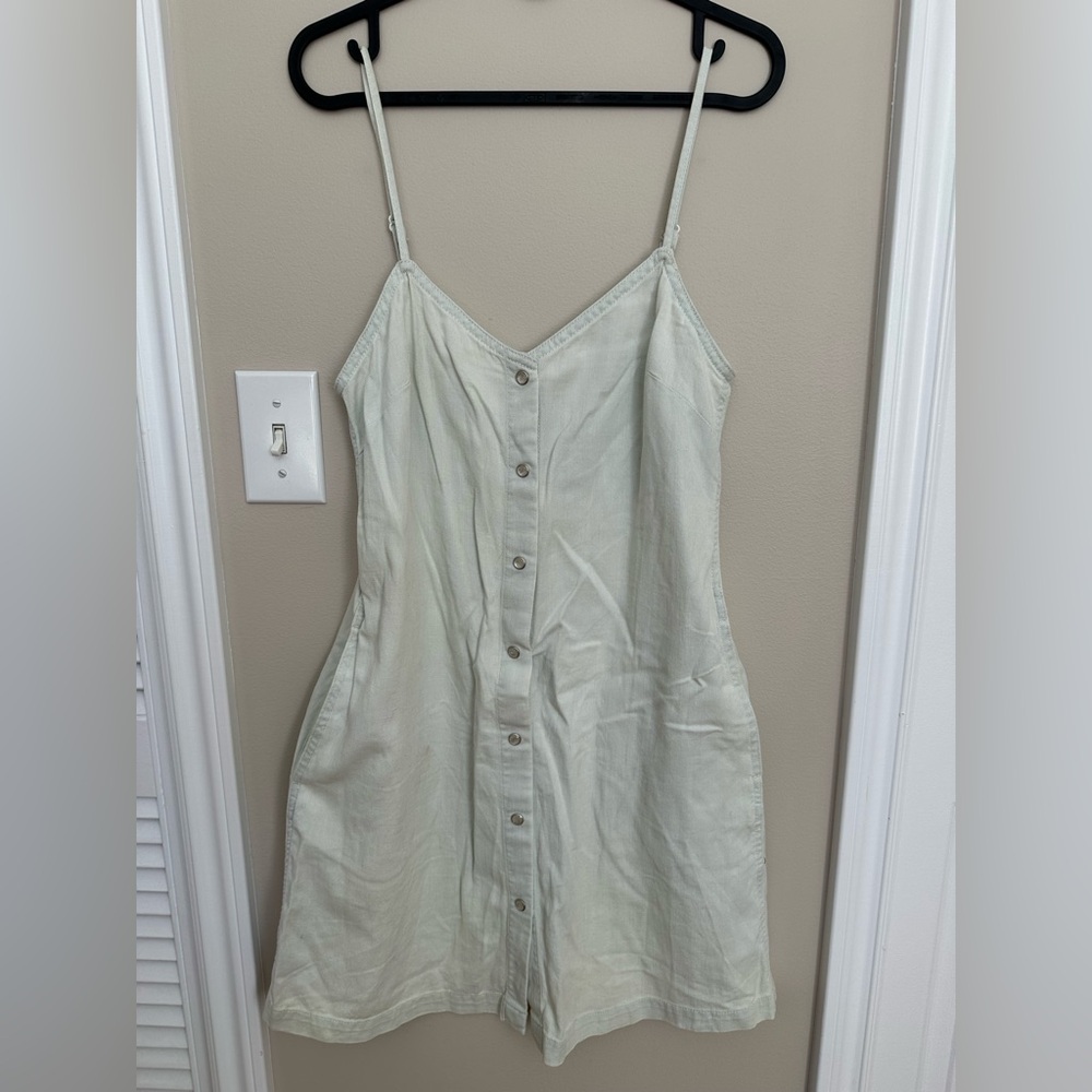 WILFRED denim mini dress size xs